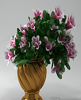 3D花瓶模型