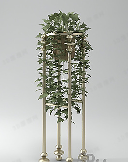 3D花架模型
