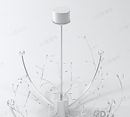 3D吊燈模型