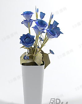 3D花瓶模型