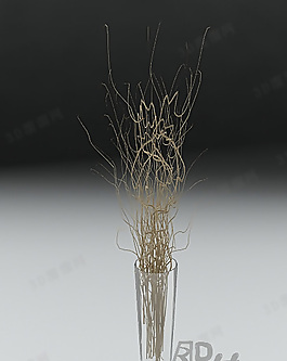 3D花瓶模型