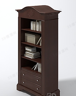 3D書柜模型