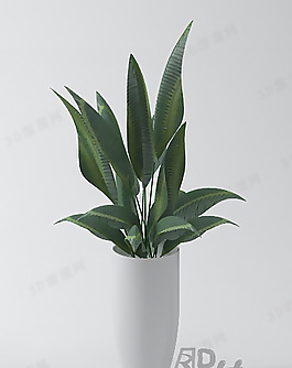 3D花瓶模型