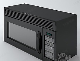 3D微波爐模型