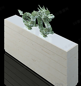 3D展示臺模型