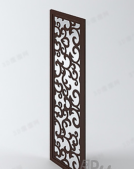 3D屏風(fēng)模型