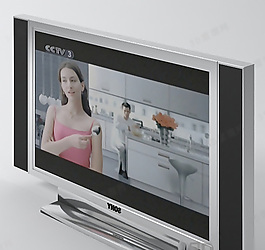 3D電視機模型