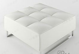 3D沙發(fā)凳模型