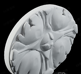 3D歐式構(gòu)件模型