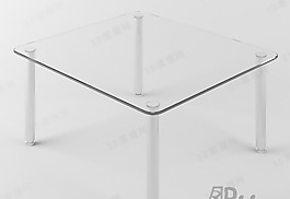 3D茶幾模型