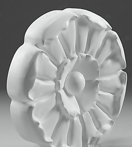 3D歐式構(gòu)件模型