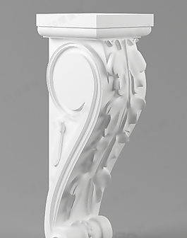 3D歐式構(gòu)件模型