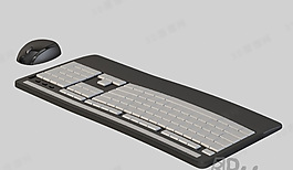 3D鍵盤模型