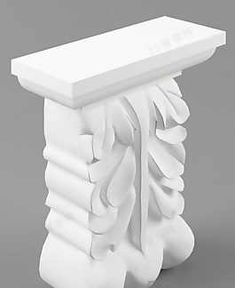 3D歐式構(gòu)件模型