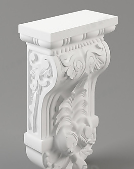 3D歐式構(gòu)件模型