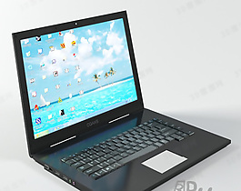 3D筆記本模型