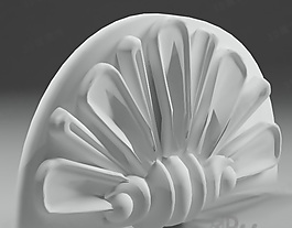 3D歐式構(gòu)件模型