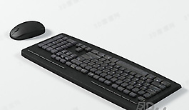 3D键盘模型