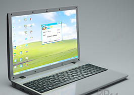 3D筆記本模型