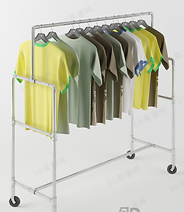 3D衣服模型