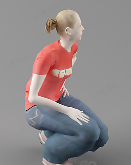 3D女人模型
