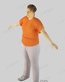 3D女人模型
