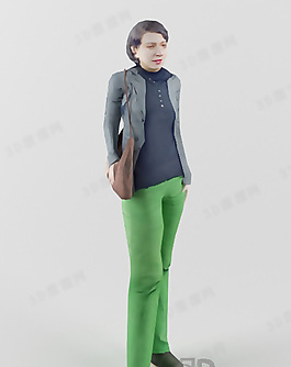 3D女人模型