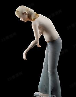 3D女人模型