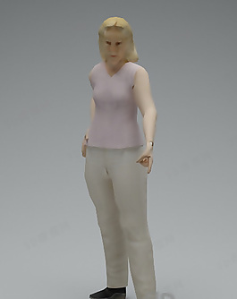 3D女人模型
