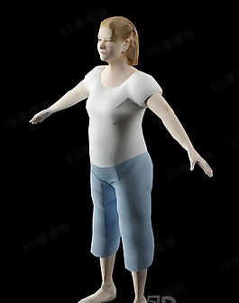 3D女人模型