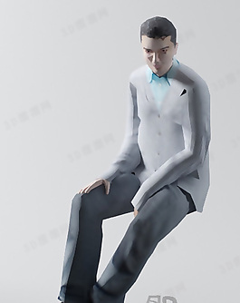 3D男人模型