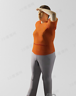 3D女人模型