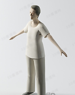 3D女人模型