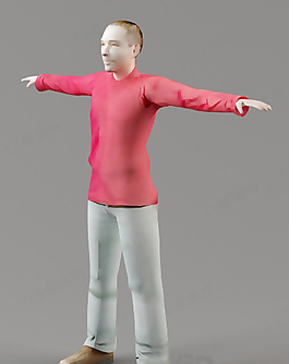 3D男人模型