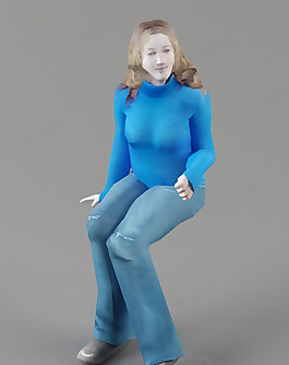 3D女人模型