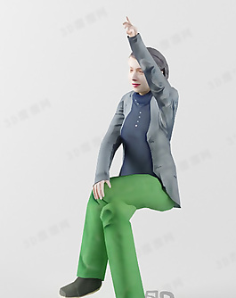 3D女人模型