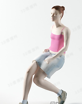 3D女人模型