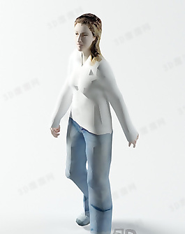 3D女人模型