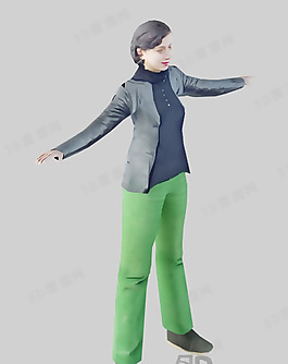 3D女人模型