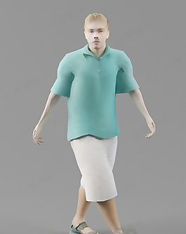3D男人模型