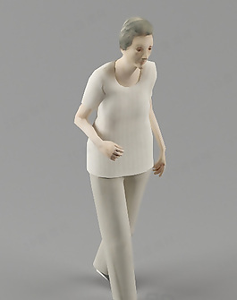 3D女人模型