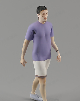 3D男人模型