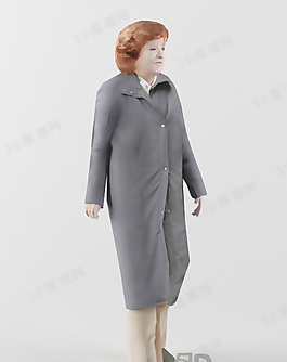 3D女人模型