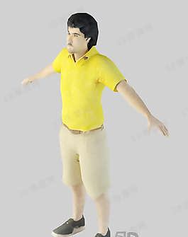 3D男人模型