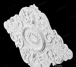 3D歐式構(gòu)件模型
