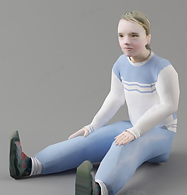 3D女人模型