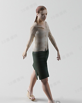3D女人模型