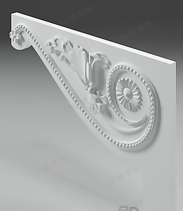 3D歐式構(gòu)件模型