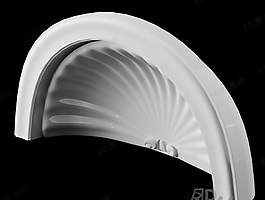 3D歐式構(gòu)件模型