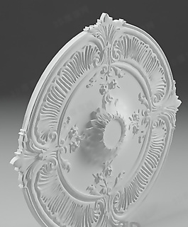 3D歐式構(gòu)件模型